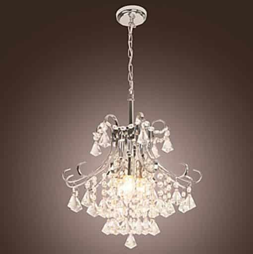 Żyrandol kryształowy wiszący nowoczesny MAX LIGHT CRYSTAL
