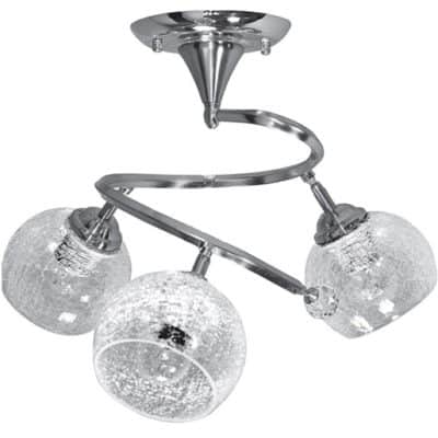 nowoczesna lampa wisząca plafon klasyczny LISI LIGHT CRYSTAL