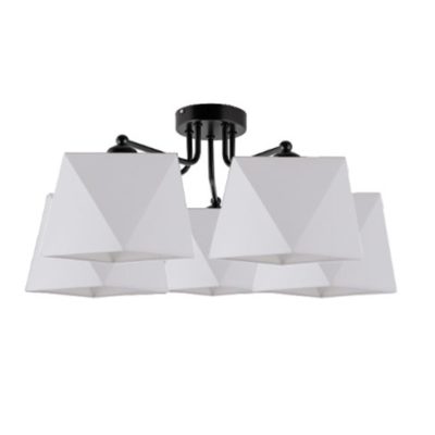 Abażur Wiszący W-1202/5 Bakaro Biały