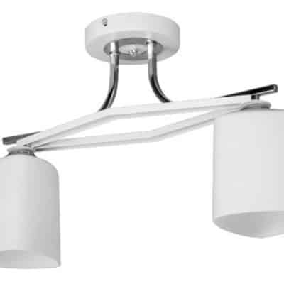 Lampa Przysufitowa W-N 2006 Biała Chrom