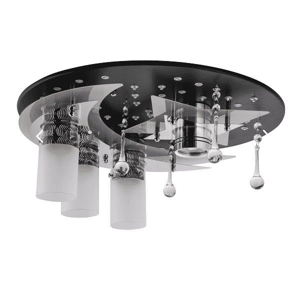 lampa-sufitowa-plafon LED-4-punktowy-pilot-P-S-0838-4