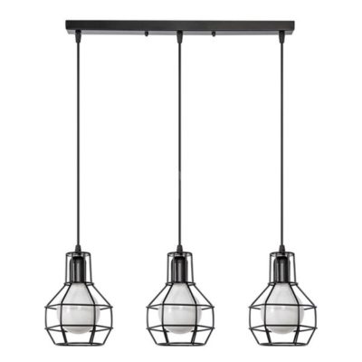 Lampa Wisząca W-1714/3 Czarny