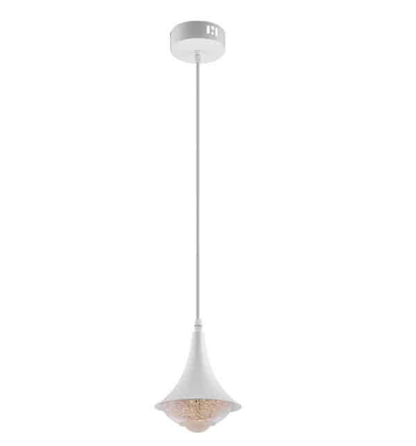 lampa-wisząca-LED-jednopunktowa-biała-W-1008-1 Lampa Wisząca LED W-1008/1