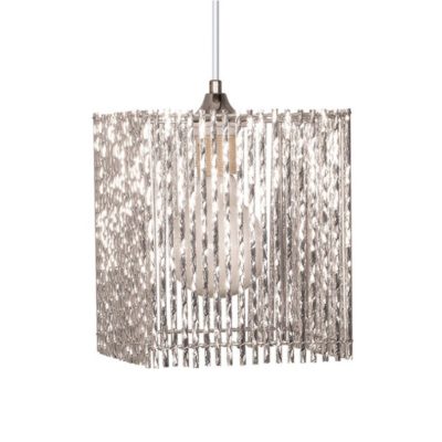 Lampa Wisząca W-A 10A21 Chrom+Srebro