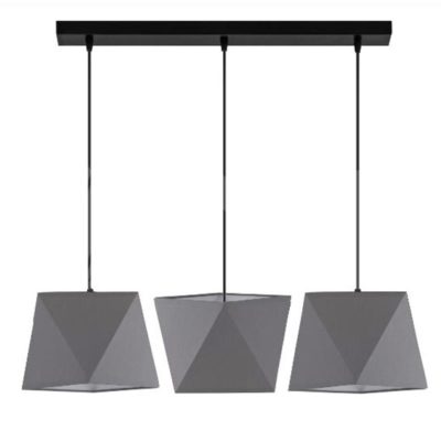 Abażur Wiszący W-L 1202/3 Bakaro Szary