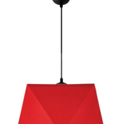 Abażur W-1202/1 Bakaro Czerwony