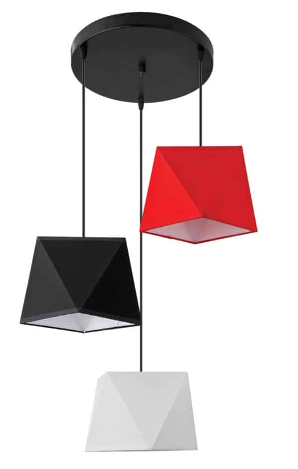 lampa-wisząca-trzypunktowa-kolorowa-W-P-1202-3-COLOR Abażur Wiszący W-P 1202/3 Bakaro COLOR