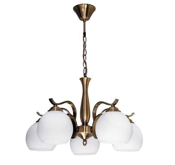 yrandol-wiszący-klasyczny-pięciopunktowy-patyna-W-A-1050-5-AB Lampa Żyrandol W-A 1050/5 Patyna