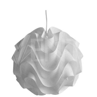 Lampa Modelowana W-3022 biała kula wisząca