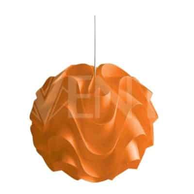 Lampa Modelowana W-3022 pomarańczowa kula wisząca
