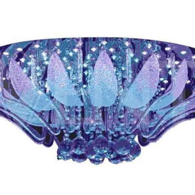 Plafoniera Kryształowa LED P-3088/11 plafon przysufitowy LED z pilotem