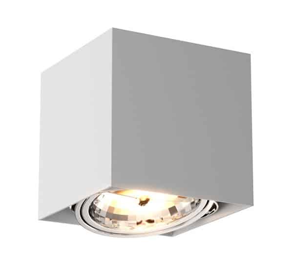 spot-jednopunktowy-kwadratowy-biały-BOX-89947-WT LAMPA WEWNĘTRZNA (SPOT) ZUMA LINE BOX SL 1 SPOT 89947 (WHITE)