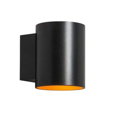 kinkiet nowoczesny tuba czarny 1 punktowy LAMPA WEWNĘTRZNA (SPOTY) ZUMA LINE SOLA WL ROUND 91061 (BLACK)