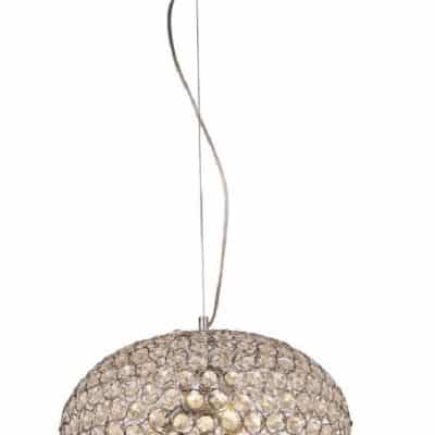 Lampa wisząca kula spłaszczona LAMPA WEWNĘTRZNA (WISZĄCA) ZUMA LINE ROSA PENDANT RLD92093-3