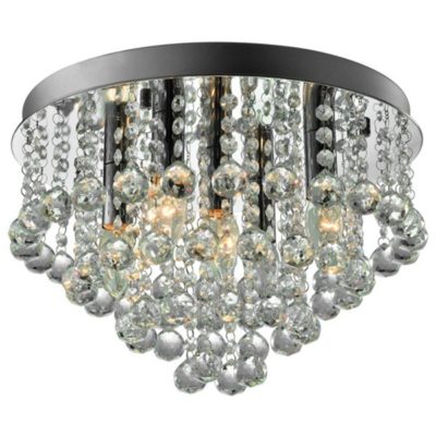 Lampa wisząca kryształowa 5 punktowa plafon LAMPA WEWNĘTRZNA (SUFITOWA) ZUMA LINE ALEX CEILING RLX94874-5