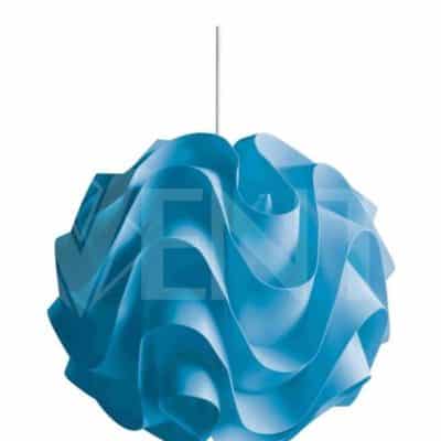 lampa wisząca niebieska klasyczna wisząca tania Lampa Modelowana W-3022
