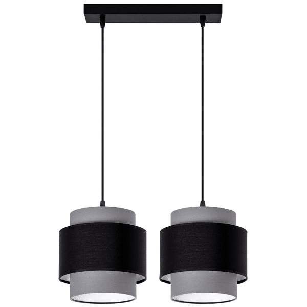 lampa-wisząca-podluzna-nowoczesna-2-punktowa-szara-czarna-W-L1204-2