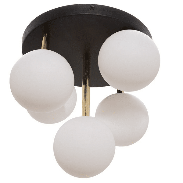 lampa-sufitowa-okragla-czarna-zlota-biala-kula-5-punktowa-ALI-5646