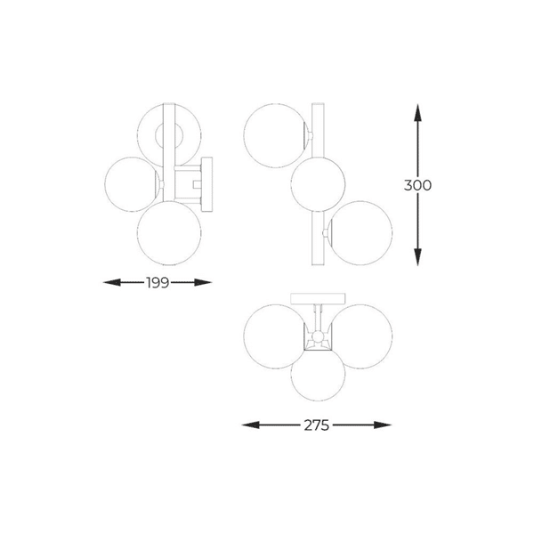 lampa-scienna-kinkiet-zloty-glamour-MOLECULE-W0454-03U-F7AA-1